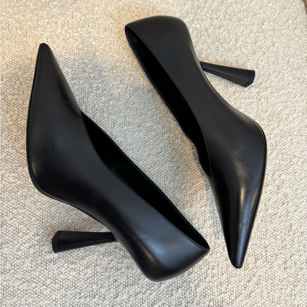 JIMMY CHOO Maryanne 100 Leather Pump size 7.5 - Picture 5 of 12
